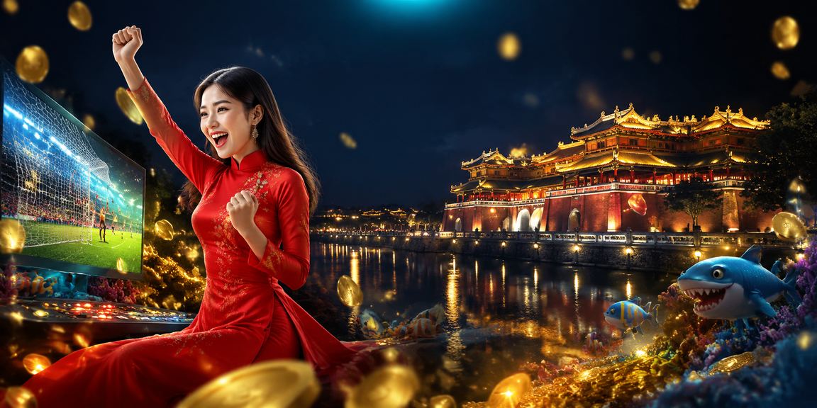Người chơi tìm hiểu thông tin cá cược tại Huế trong trang phục áo dài truyền thống