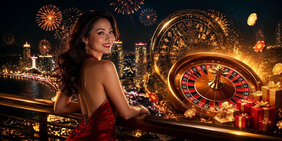 Cảnh đêm Nha Trang gợi cảm giác trải nghiệm roulette live casino trực tuyến